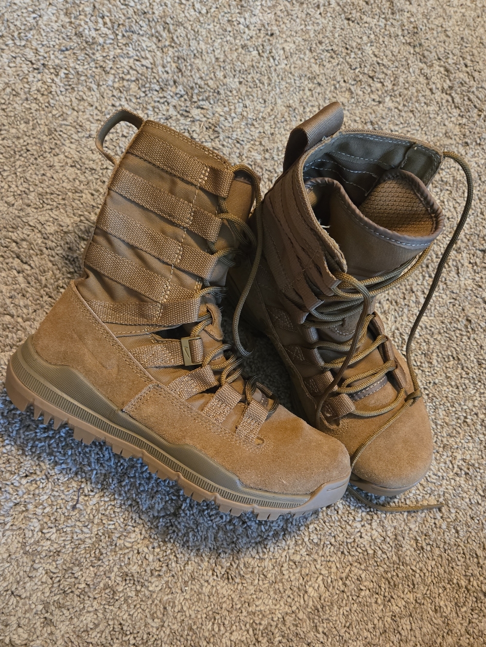 Nike Tactical Boots Coyote Brown Military